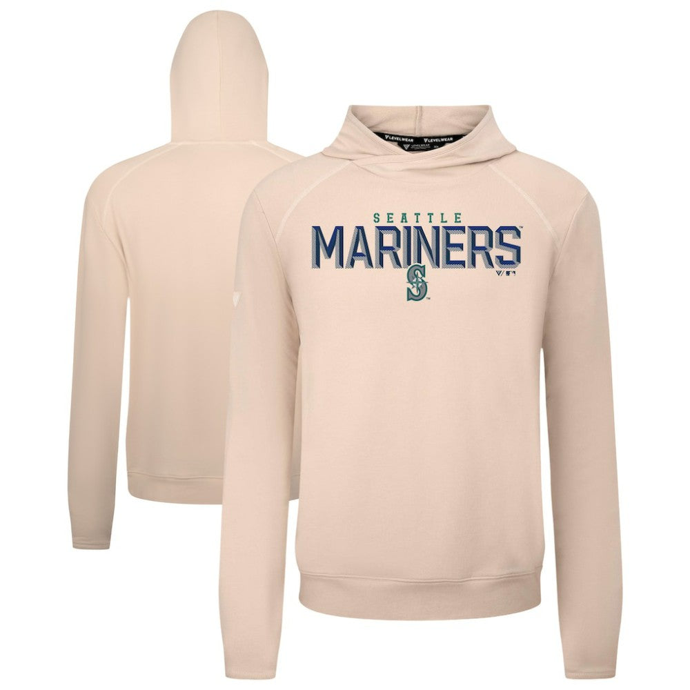 Seattle Mariners Levelwear Mandate Carve Tri-Blend Hoodie - MLB