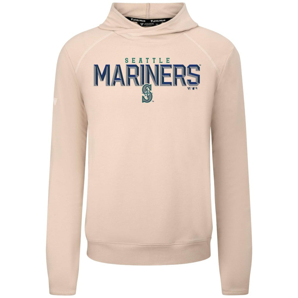 Seattle Mariners Levelwear Mandate Carve Tri-Blend Hoodie - MLB