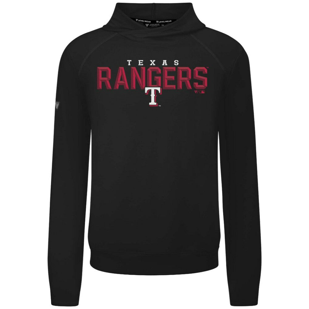 Texas Rangers Levelwear Mandate Carve Tri-Blend Hoodie - MLB