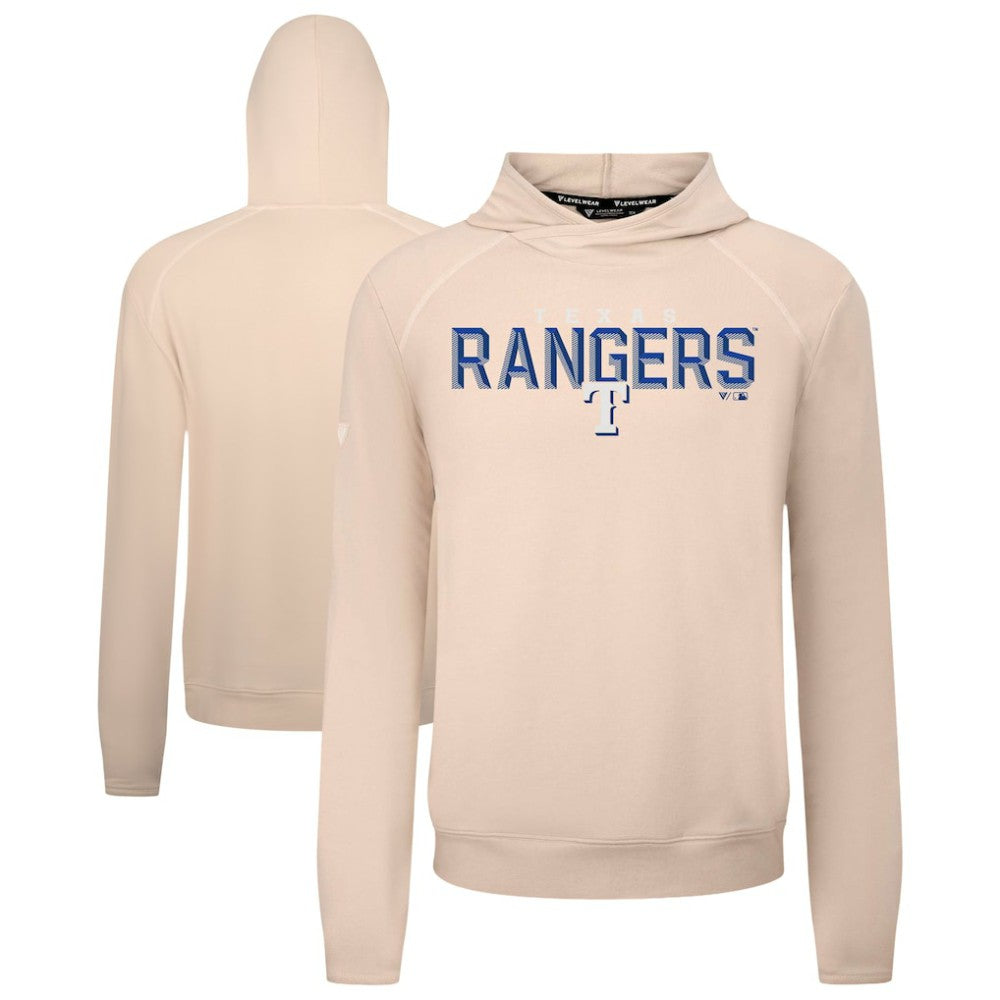 Texas Rangers Levelwear Mandate Carve Tri-Blend Hoodie - MLB