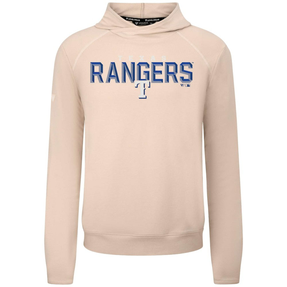 Texas Rangers Levelwear Mandate Carve Tri-Blend Hoodie - MLB