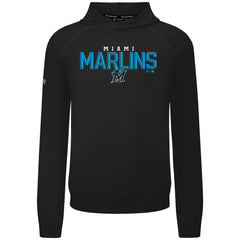 Miami Marlins Levelwear Mandate Carve Tri-Blend Hoodie - MLB