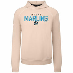 Miami Marlins Levelwear Mandate Carve Tri-Blend Hoodie - MLB