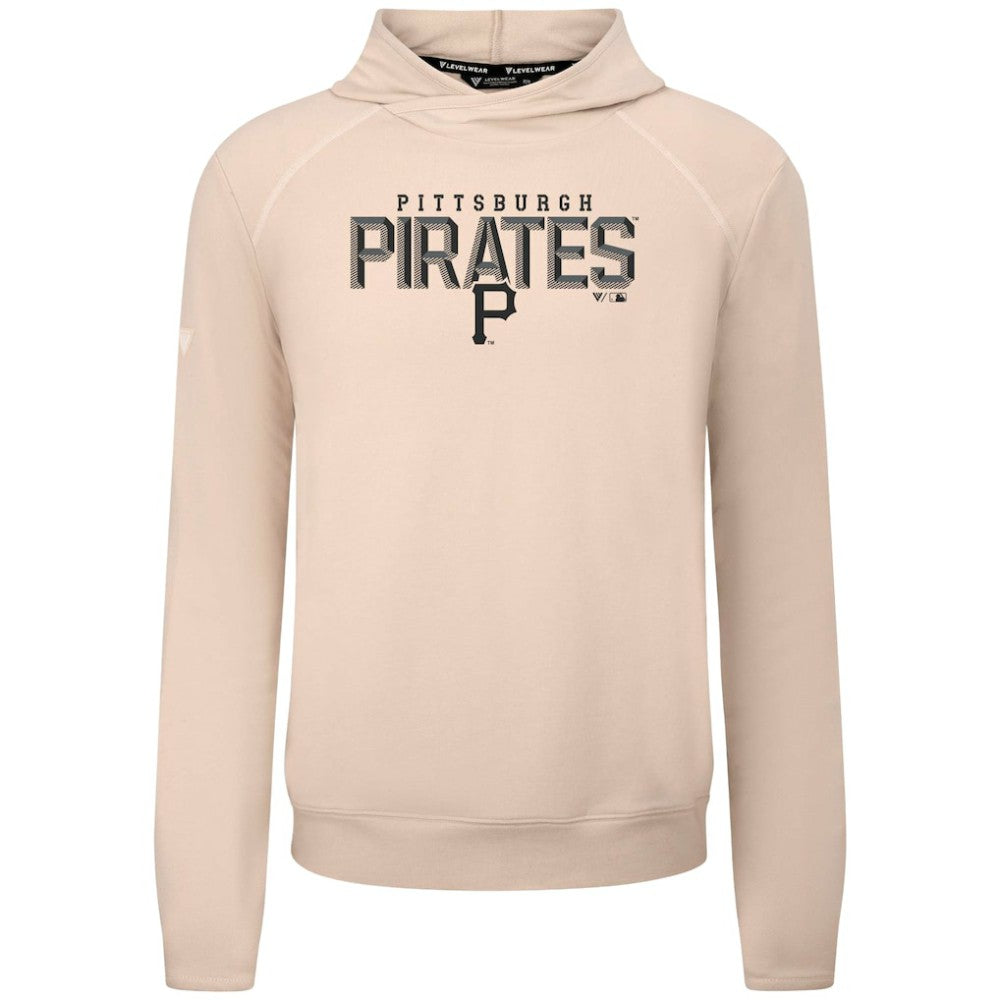 Pittsburgh Pirates Levelwear Mandate Carve Tri-Blend Hoodie - MLB