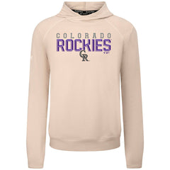 Colorado Rockies Levelwear Mandate Carve Tri-Blend Hoodie - MLB