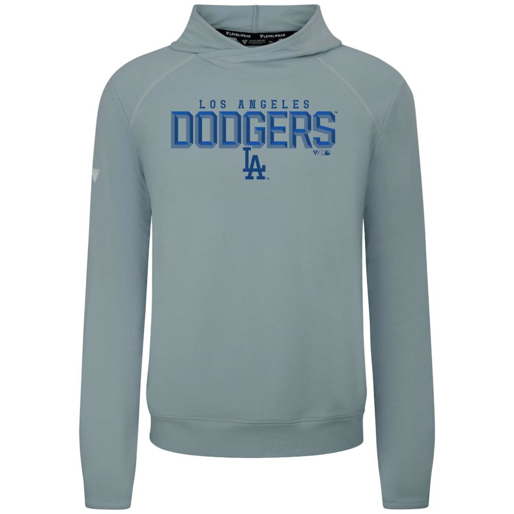 Los Angeles Dodgers Levelwear Mandate Carve Tri-Blend Hoodie - MLB
