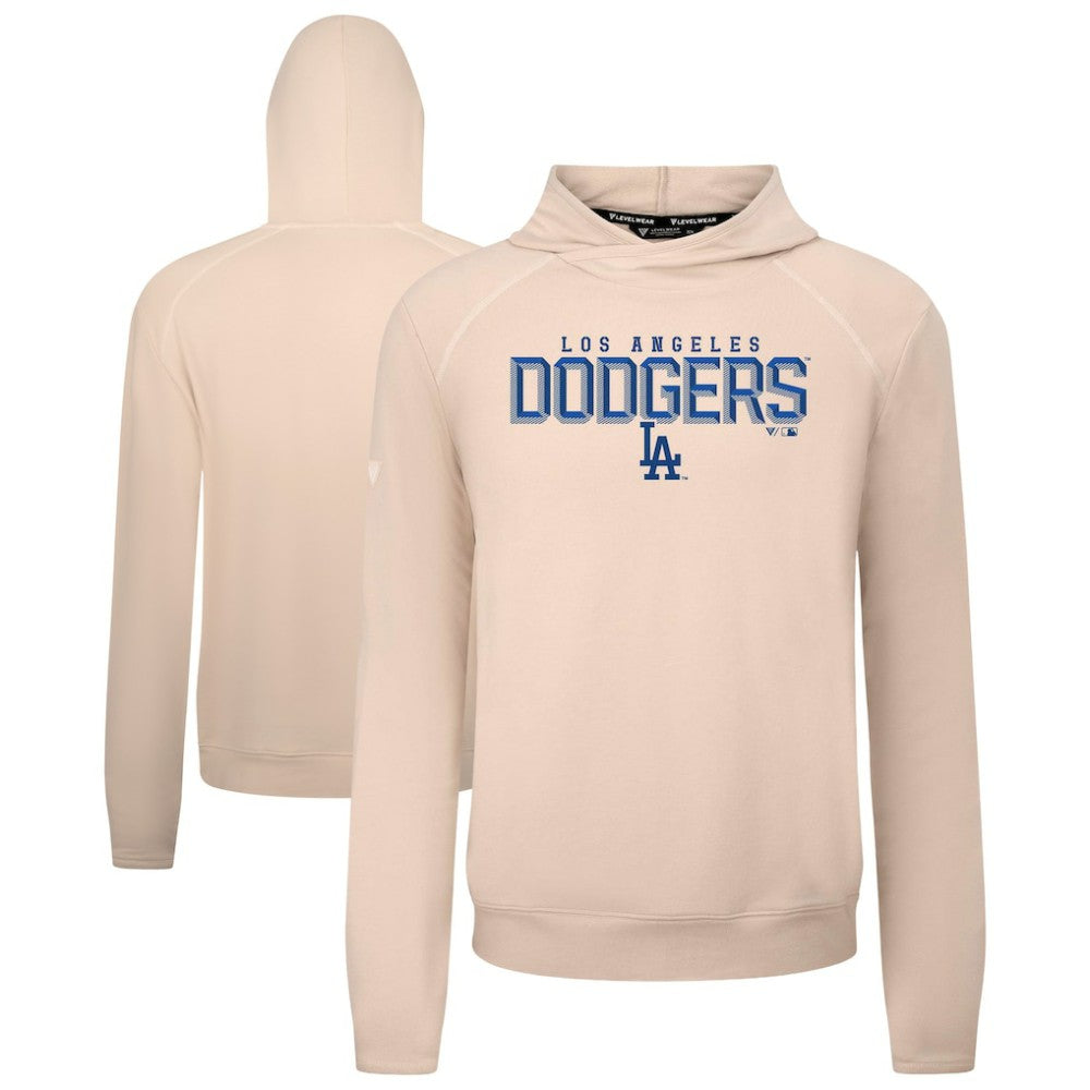 Los Angeles Dodgers Levelwear Mandate Carve Tri-Blend Hoodie - MLB