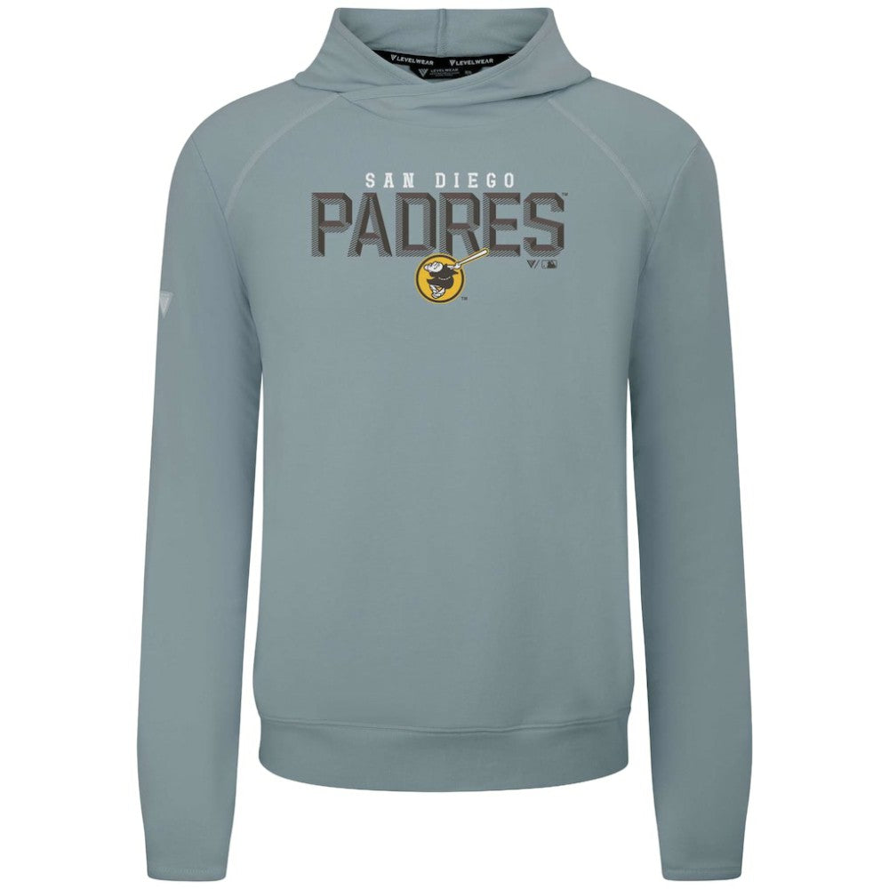 San Diego Padres Levelwear Mandate Carve Tri-Blend Hoodie - MLB