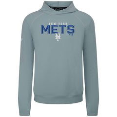 New York Mets Levelwear Mandate Carve Tri-Blend Hoodie - MLB