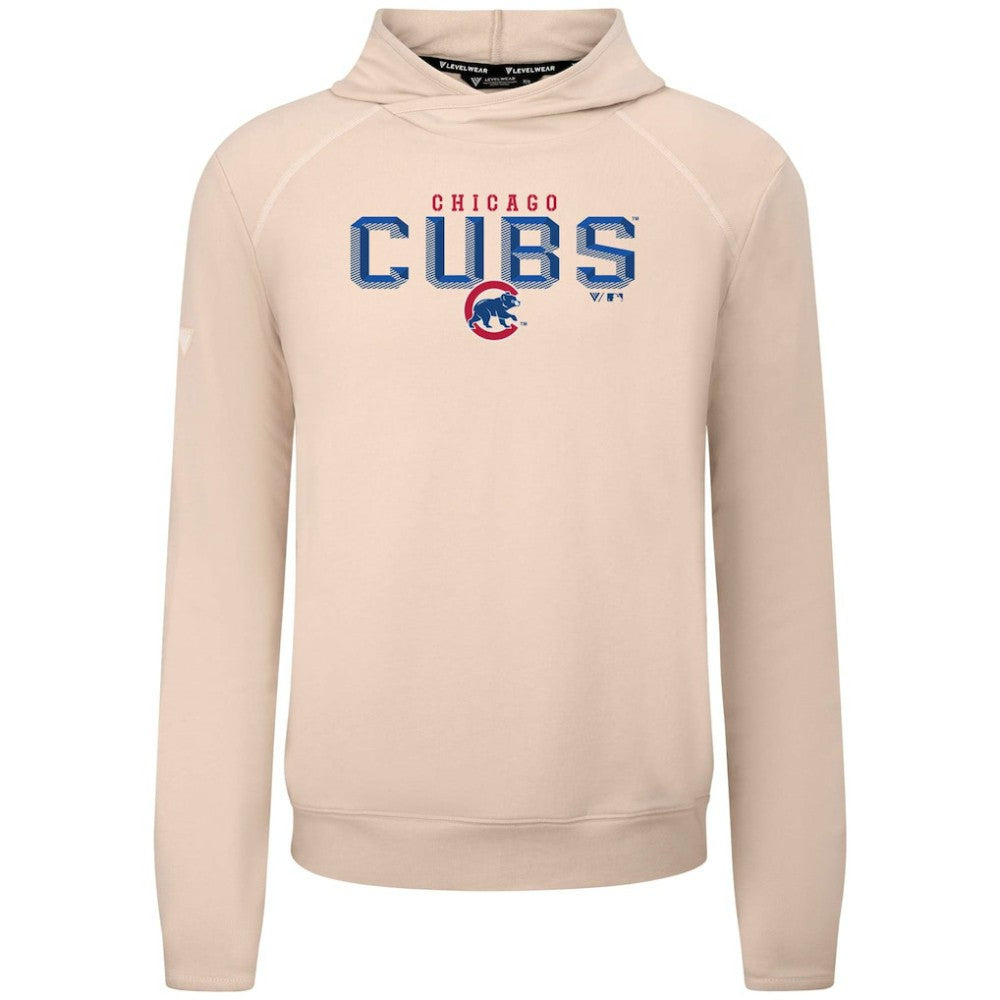 Chicago Cubs Levelwear Mandate Carve Tri-Blend Hoodie - MLB
