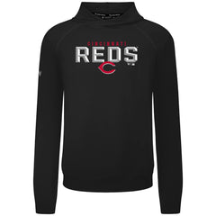 Cincinnati Reds Levelwear Mandate Carve Tri-Blend Hoodie - MLB