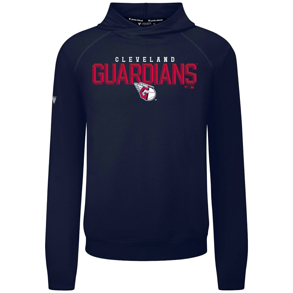 Cleveland Guardians Levelwear Mandate Carve Tri-Blend Hoodie - MLB