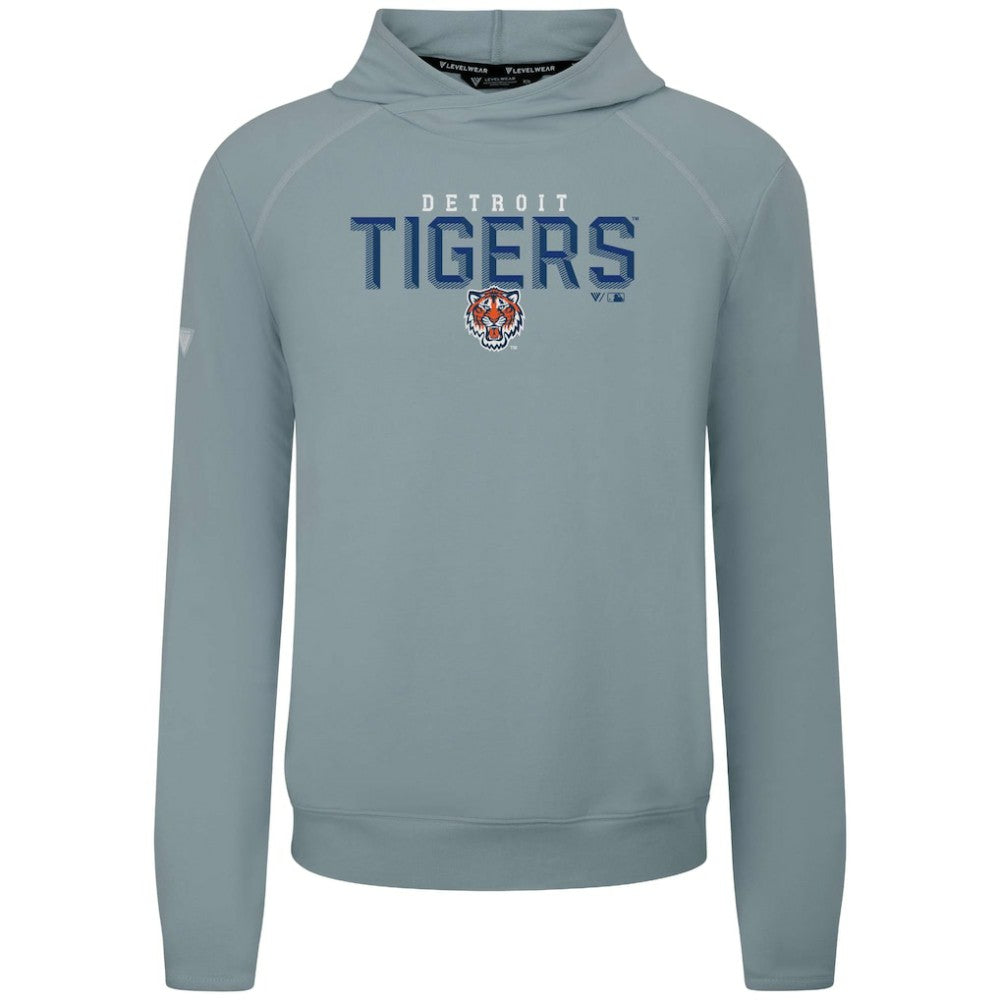 Detroit Tigers Levelwear Mandate Carve Tri-Blend Hoodie - MLB