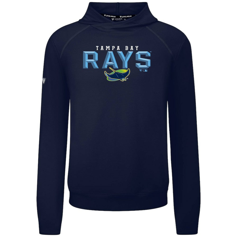 Tampa Bay Rays Levelwear Mandate Carve Tri-Blend Hoodie - MLB