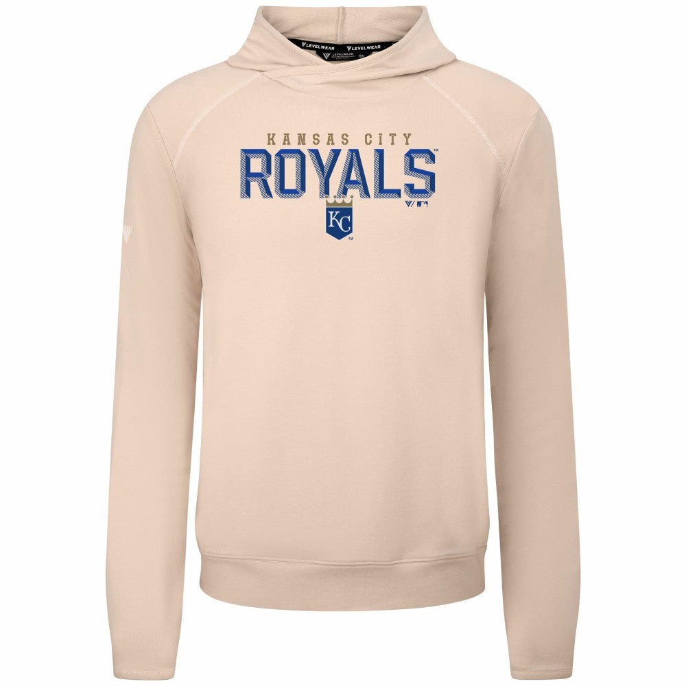 Kansas City Royals Levelwear Mandate Carve Tri-Blend Hoodie - MLB