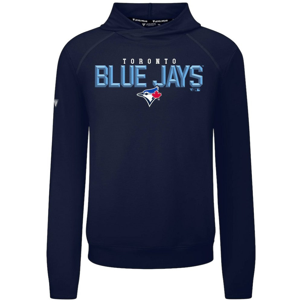 Toronto Blue Jays Levelwear Mandate Carve Tri-Blend Hoodie - MLB