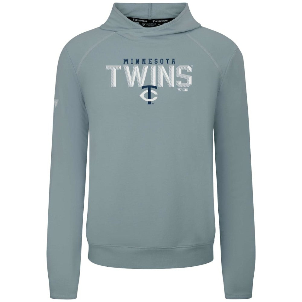 Minnesota Twins Levelwear Mandate Carve Tri-Blend Hoodie - MLB
