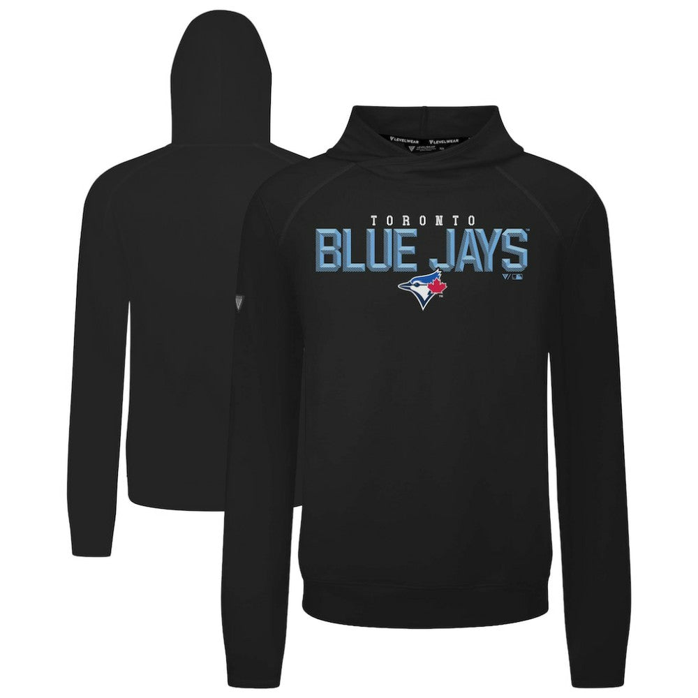 Toronto Blue Jays Levelwear Mandate Carve Tri-Blend Hoodie - MLB