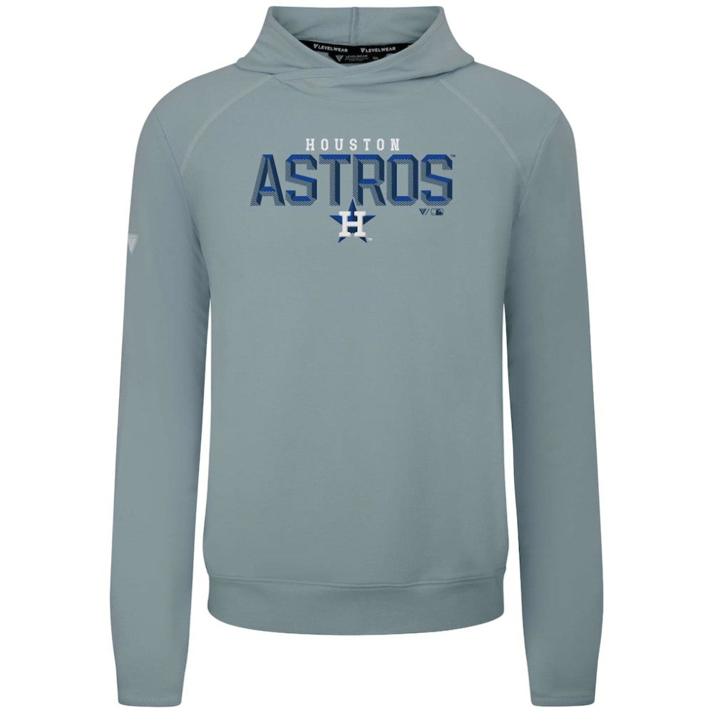 Houston Astros Levelwear Mandate Carve Tri-Blend Hoodie - MLB