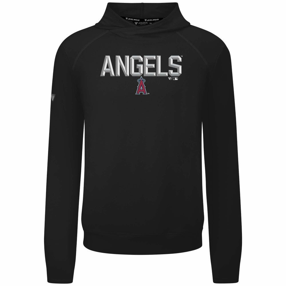 Los Angeles Angels Levelwear Mandate Carve Tri-Blend Hoodie - MLB