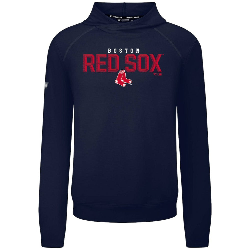 Boston Red Sox Levelwear Mandate Carve Tri-Blend Hoodie - MLB