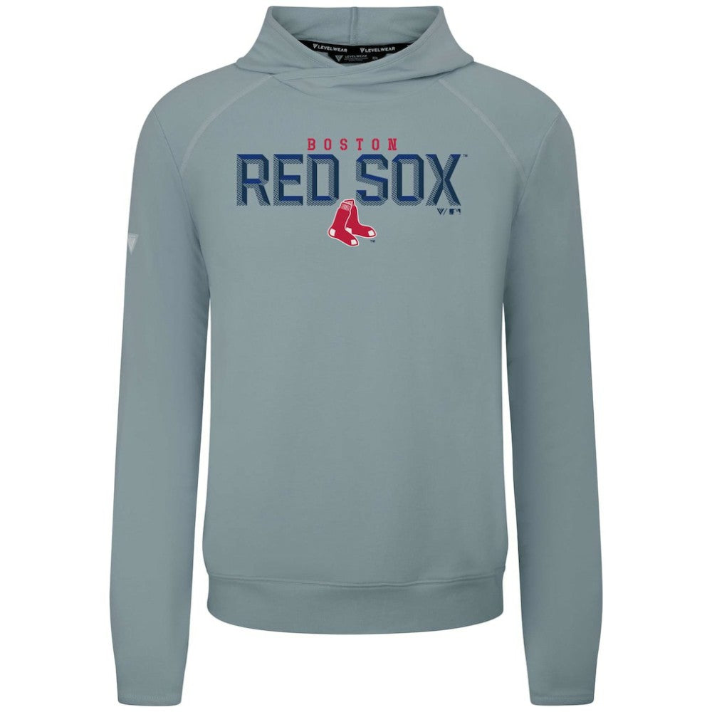 Boston Red Sox Levelwear Mandate Carve Tri-Blend Hoodie - MLB