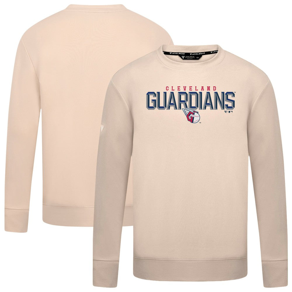 Cleveland Guardians Levelwear Mandate Carve Tri-Blend Sweatshirt - MLB