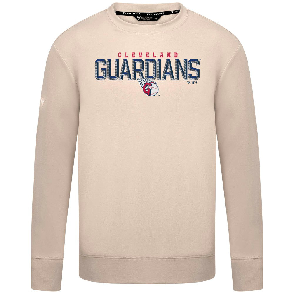 Cleveland Guardians Levelwear Mandate Carve Tri-Blend Sweatshirt - MLB