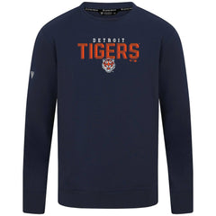 Detroit Tigers Levelwear Mandate Carve Tri-Blend Sweatshirt - MLB