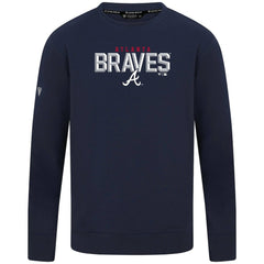 Atlanta Braves Levelwear Mandate Carve Tri-Blend Sweatshirt - MLB
