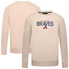 Atlanta Braves Levelwear Mandate Carve Tri-Blend Sweatshirt - MLB