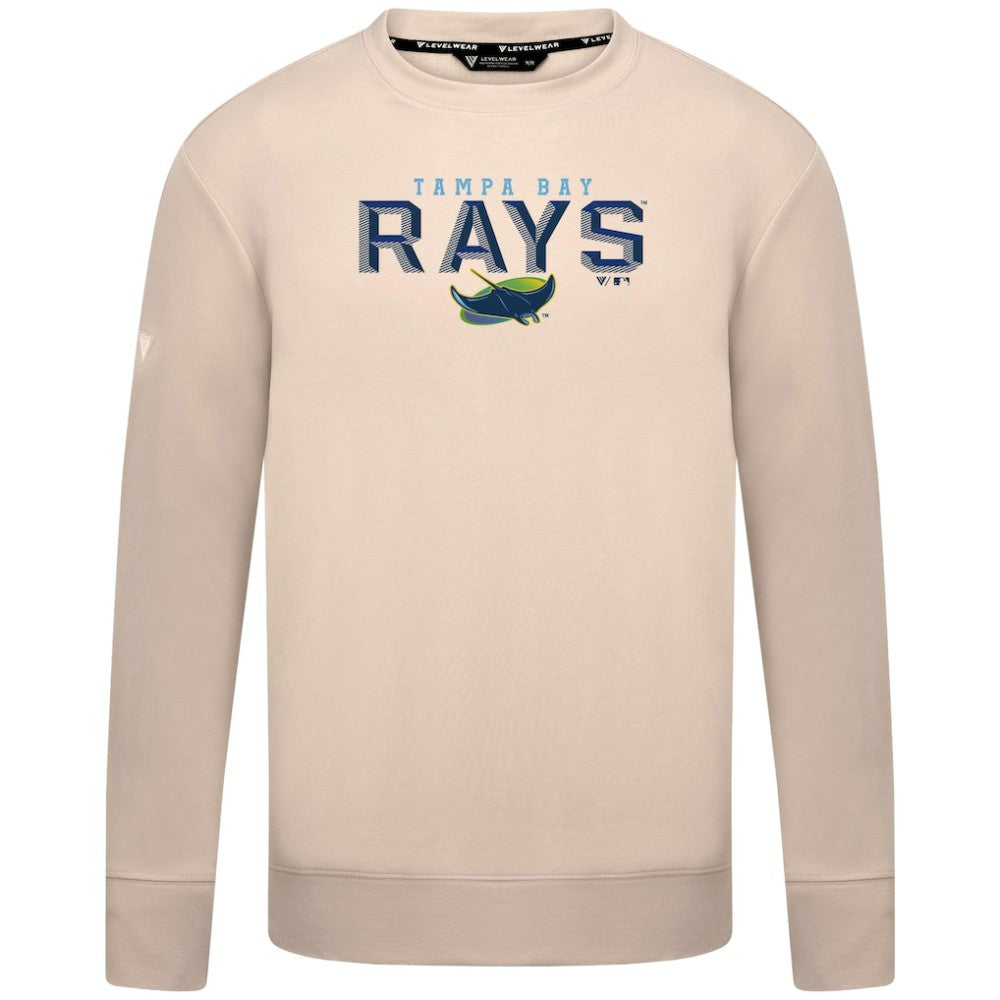 Tampa Bay Rays Levelwear Mandate Carve Tri-Blend Sweatshirt - MLB