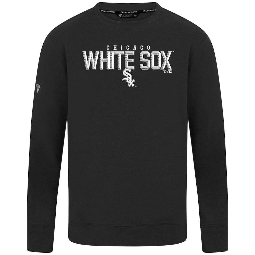Chicago White Sox Levelwear Mandate Carve Tri-Blend Sweatshirt - MLB