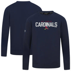 St. Louis Cardinals Levelwear Mandate Carve Tri-Blend Sweatshirt - MLB