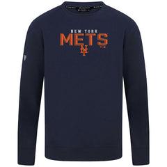 New York Mets Levelwear Mandate Carve Tri-Blend Sweatshirt - MLB