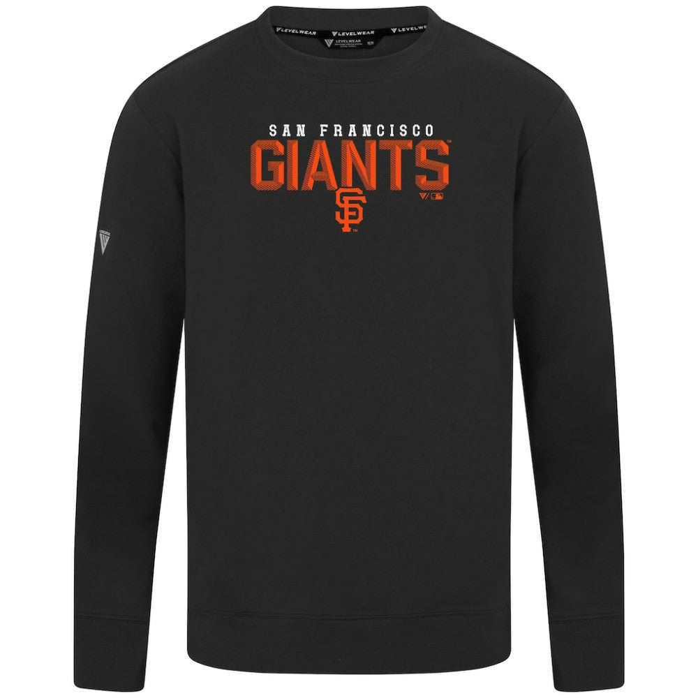 San Francisco Giants Levelwear Mandate Carve Tri-Blend Sweatshirt - MLB