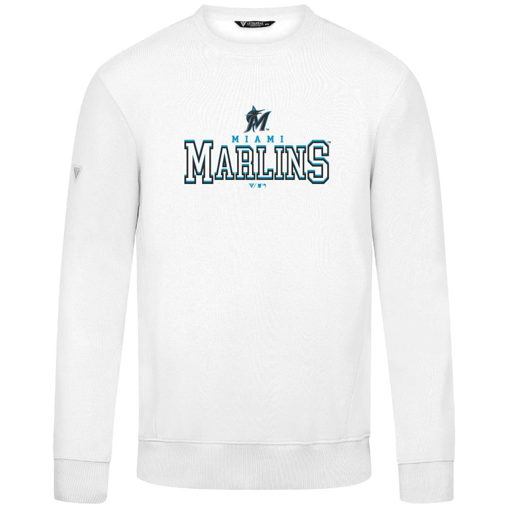 Miami Marlins Levelwear Zane Journey Sweatshirt - MLB