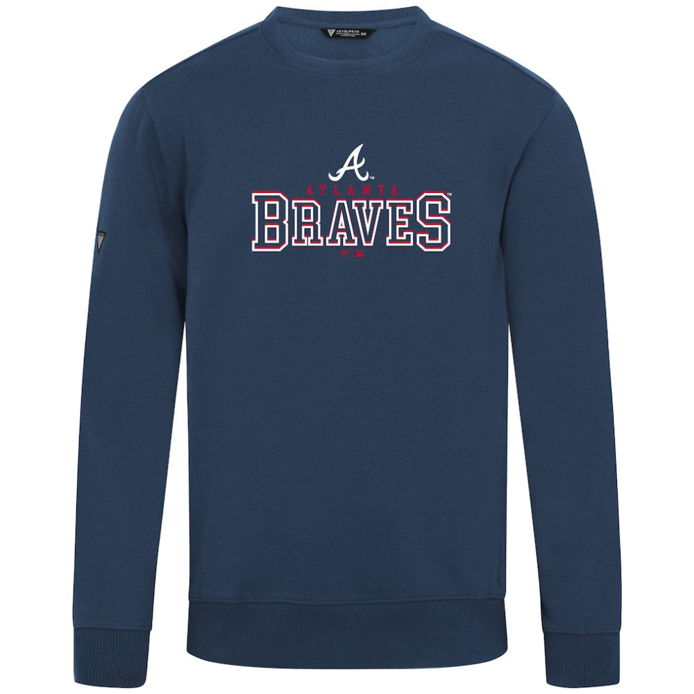 Atlanta Braves Levelwear Zane Journey Sweatshirt - MLB