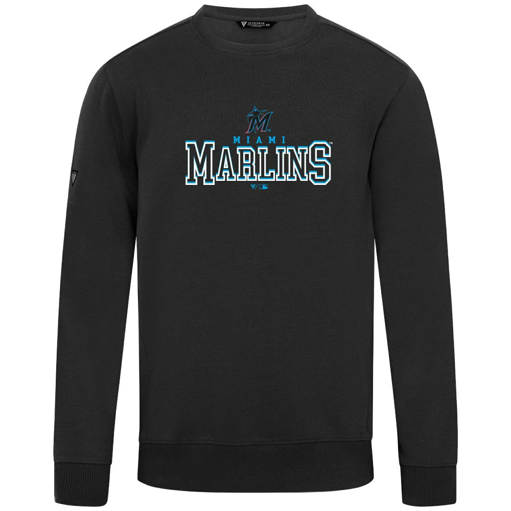 Miami Marlins Levelwear Zane Journey Sweatshirt - MLB