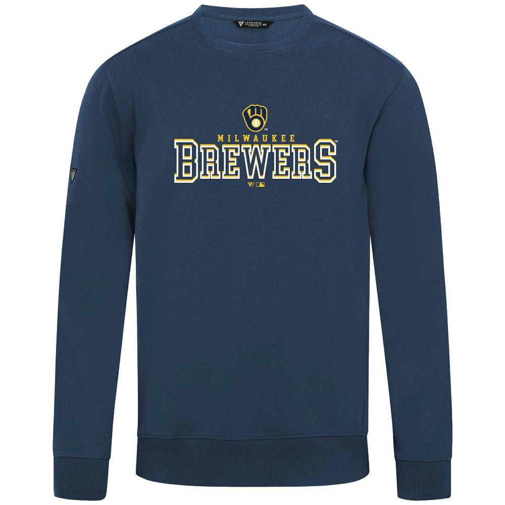 Milwaukee Brewers Levelwear Zane Journey Sweatshirt - MLB