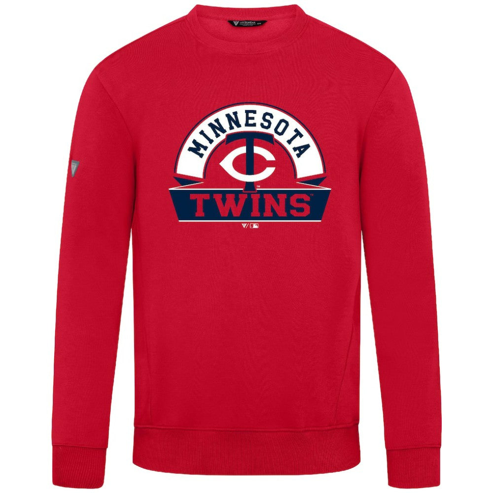 Minnesota Twins Levelwear Zane Banner Arch Sweatshirt - MLB