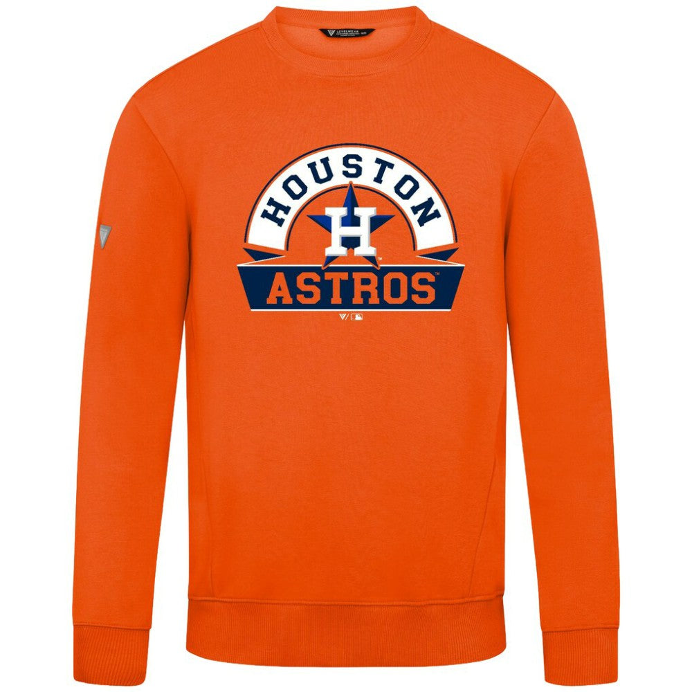 Houston Astros Levelwear Zane Banner Arch Sweatshirt - MLB