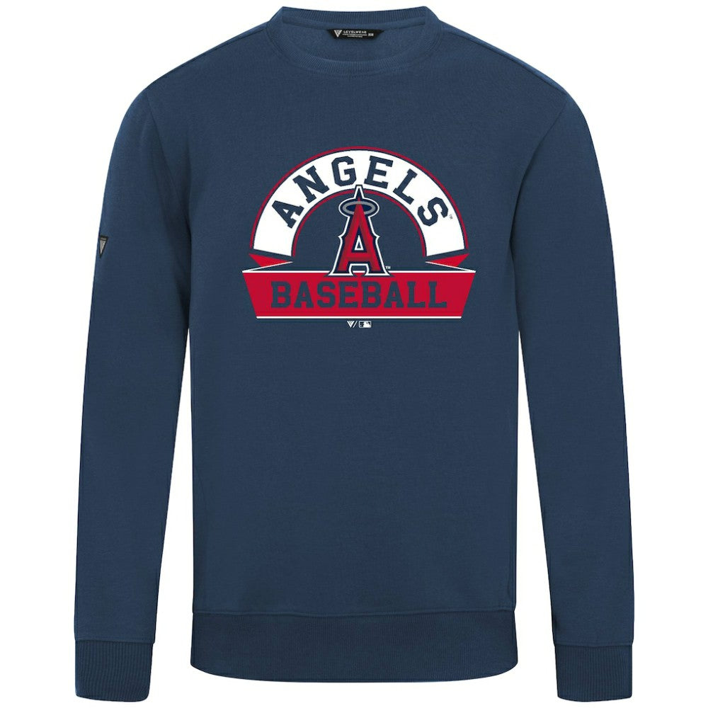 Los Angeles Angels Levelwear Zane Banner Arch Sweatshirt - MLB