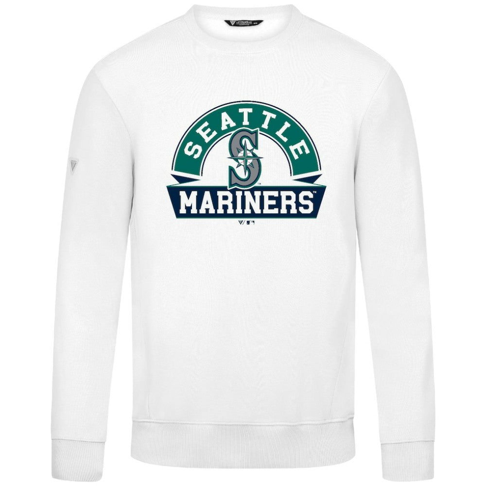 Seattle Mariners Levelwear Zane Banner Arch Sweatshirt - MLB