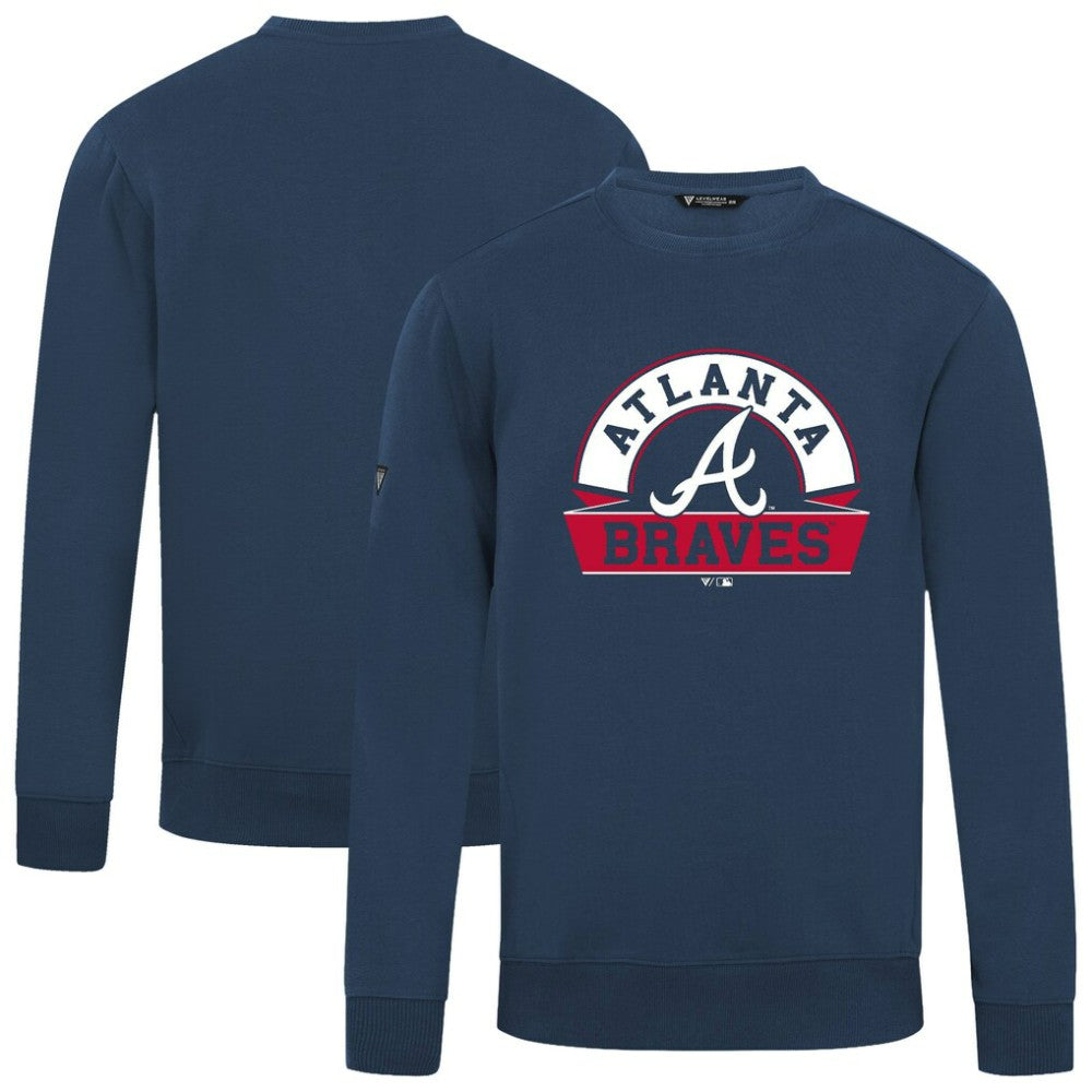 Atlanta Braves Levelwear Zane Banner Arch Sweatshirt - MLB