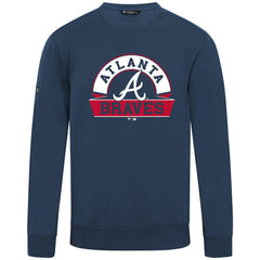 Atlanta Braves Levelwear Zane Banner Arch Sweatshirt - MLB