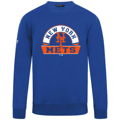 New York Mets Levelwear Zane Banner Arch Sweatshirt - MLB