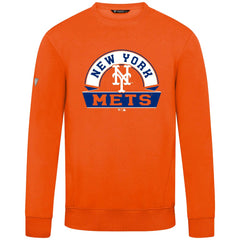 New York Mets Levelwear Zane Banner Arch Sweatshirt - MLB