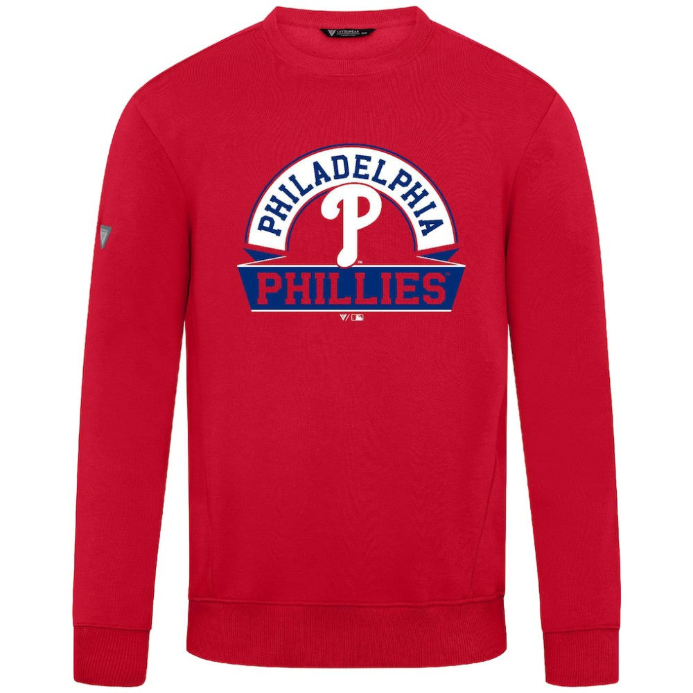 Philadelphia Phillies Levelwear Zane Banner Arch Sweatshirt - MLB