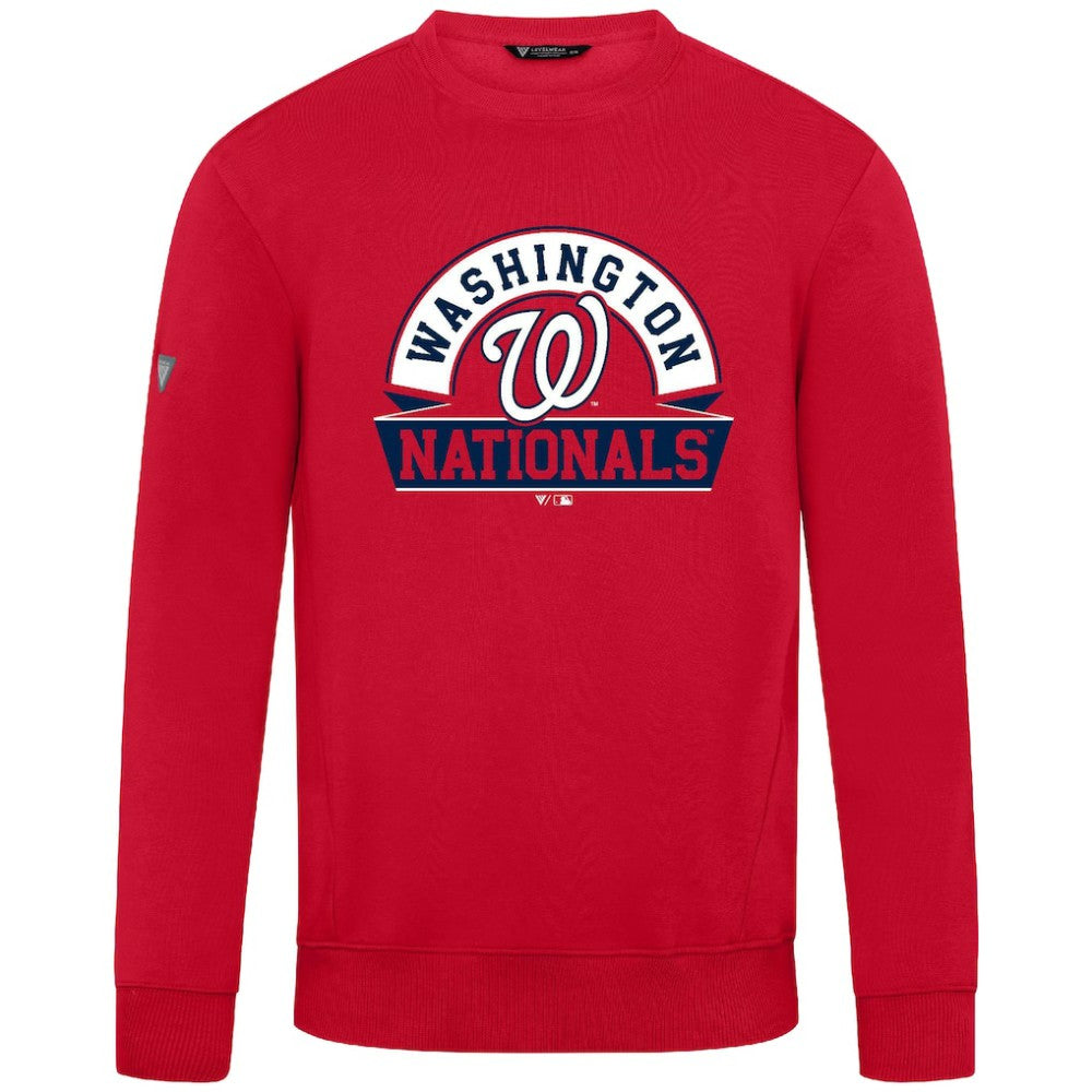 Washington Nationals Levelwear Zane Banner Arch Sweatshirt - MLB